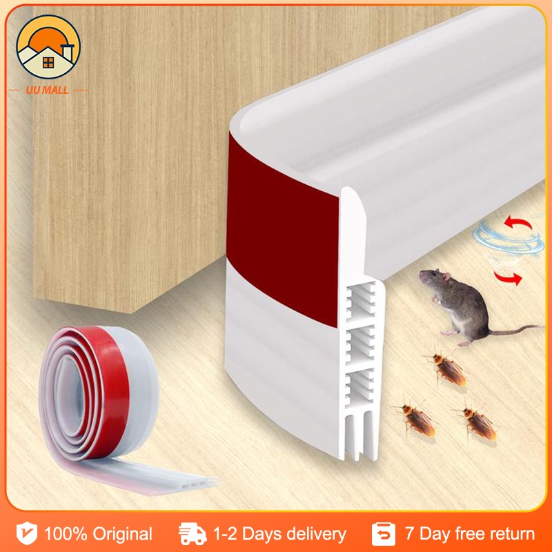 Flexible Door Seal Door Bottom Sealing Strip Sound Proof Foam Door