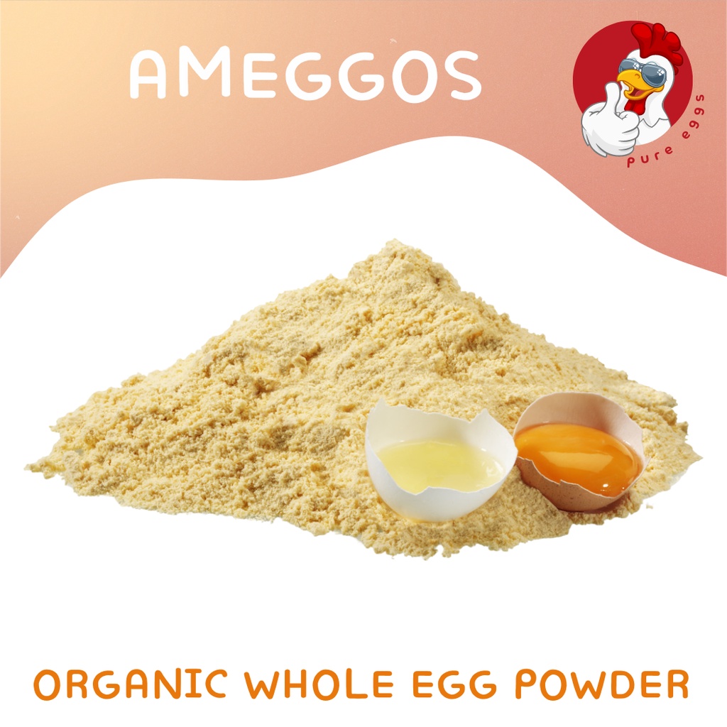 AMEGGOS Egg Powder Whole Egg) SULIT PACK 50g, 100g, 150g, 200g