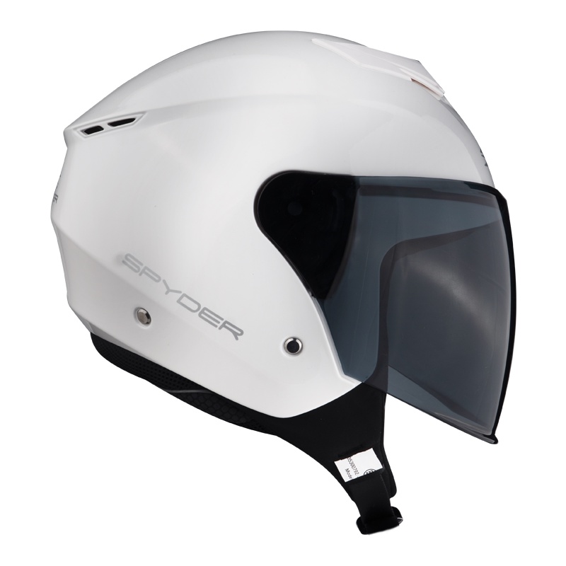 Spyder Open Face Helmet With Dual Visor Zylon Pd S0 Free Clear Visor