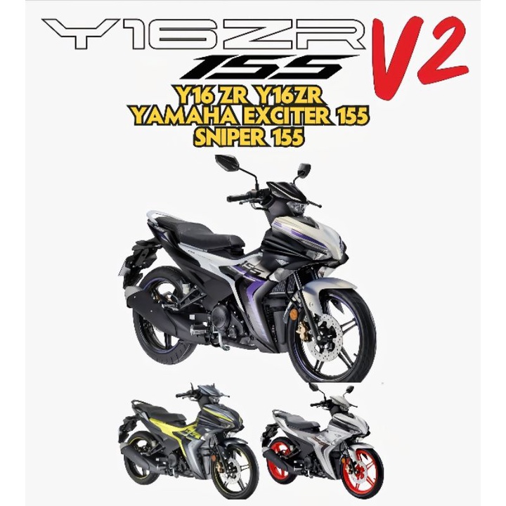 SNIPER 155 EXCITER Y16ZR Y16ZR 2023 STICKER DECALS Shopee Philippines