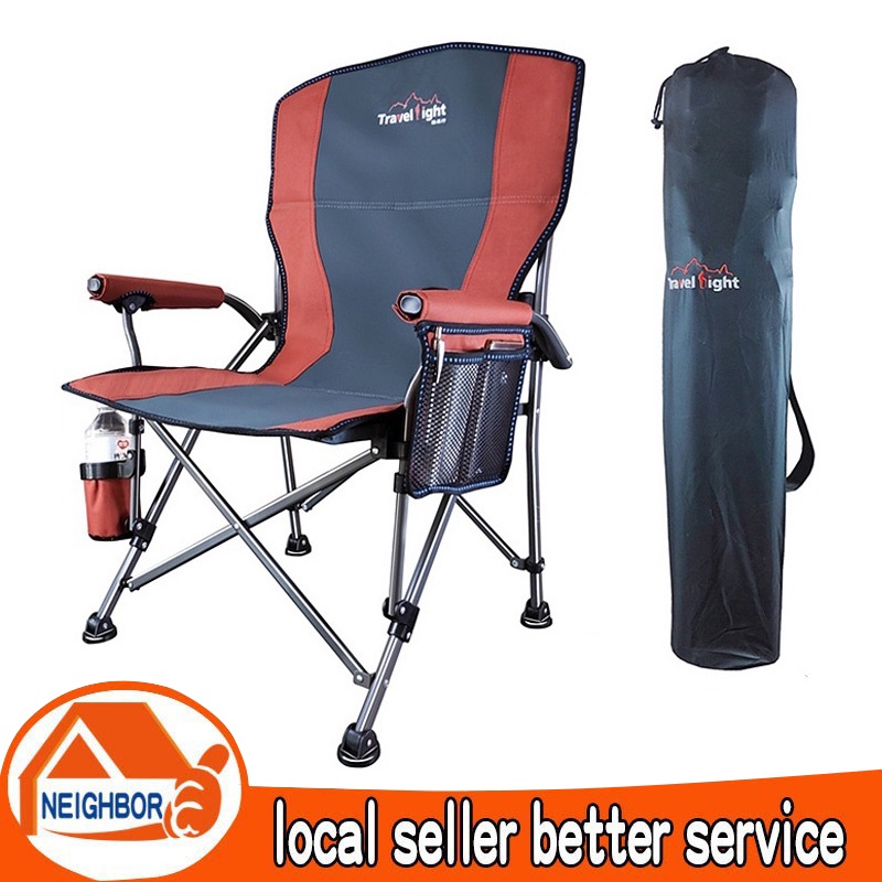 Camping Fishing Folding Chair Beach Recreation Outdoor and Indoor Use