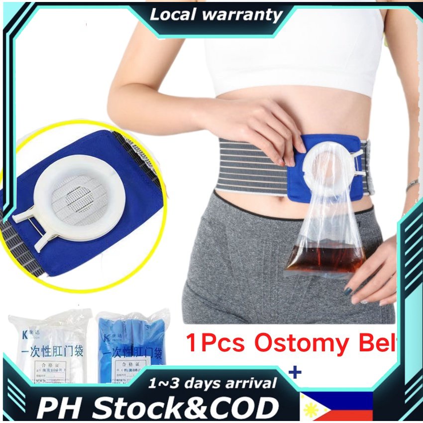 Colostomy Bags with Ostomy Belt Durable and Elastic Urostomy Bag after