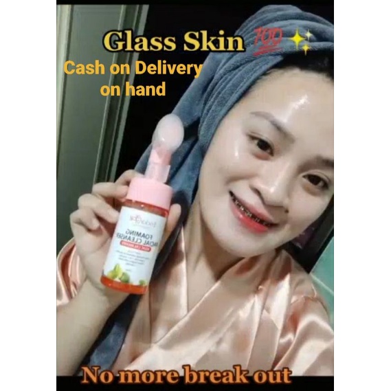 On Hand Erika Foaming Facial Cleanserkojic Calamansi With Free