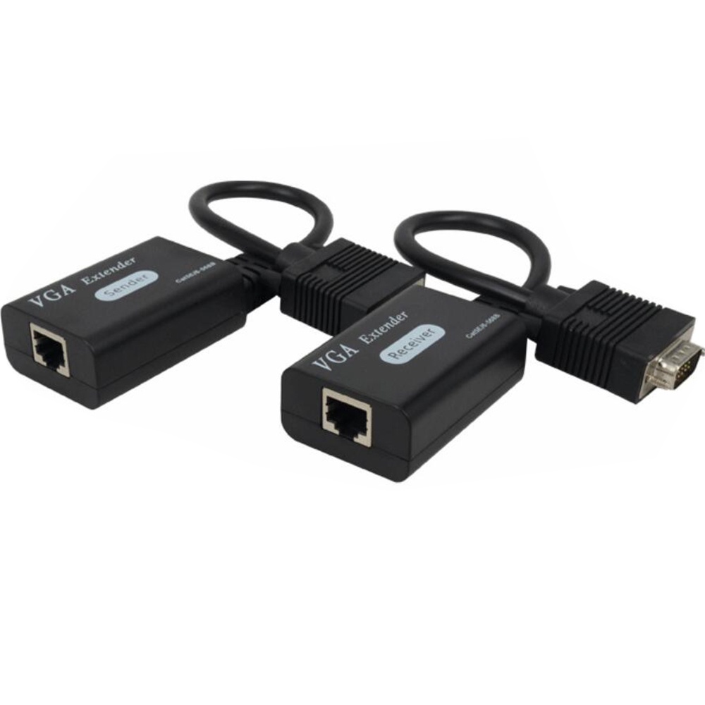 VGA extender over cat6/5 cable VGA to cat5e RJ45 extender