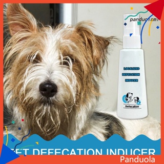 panduola 60ml Dog Defecation Inducer Non-Irritating Ingredient Wide Application Liquid Dog Toilet Training Puppy Positioning Defecation  Pet Product