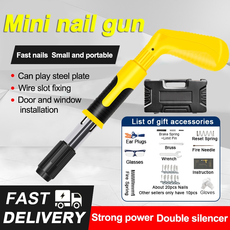 Manual steel nail gun Heavy chisel gun Rivet tool Concrete tufting gun