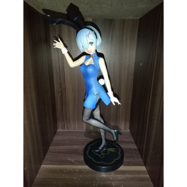 AUTHENTIC Furyu Bicute Bunnies Rem China Dress Figure Blue Bunny Girl