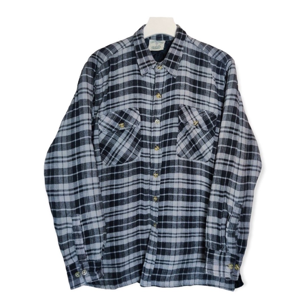 (L) PINE FOREST TERRITORY FLANNEL OVERSHIRT | Shopee Philippines