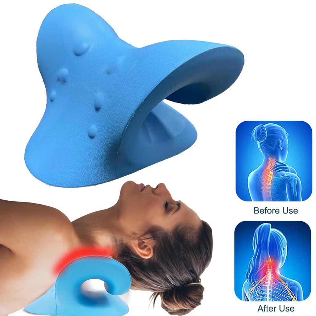 Cervical Spine Stretch Gravity Muscle Relaxation Traction Neck