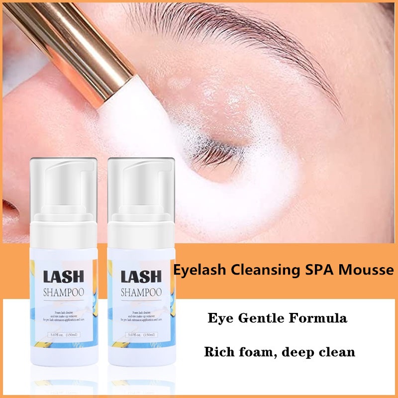 Lash Shampoo Eyelash Extension Cleanser Eyelid Foaming Cleanser Lash