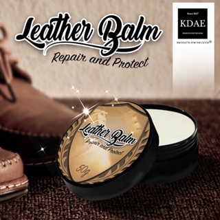 Leather Balm 50g Polish, Protect, and Renew  For Shoes, Bags, etc. By KDAE Products for the Gods