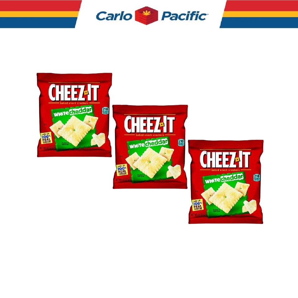 CheezIt White Cheddar Cracker 3 packs Shopee Philippines