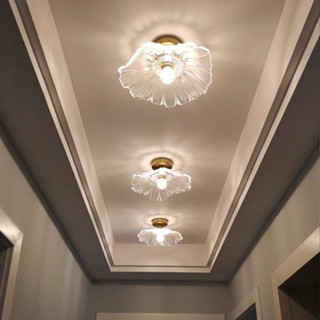 Aisle light corridor light luxury style American modern simple entrance hall entrance hall cloakroom balcony small ceiling light #3