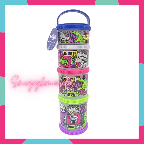 Smiggle Authentic Snack N Stack Food Container total of 330ML Shopee Philippines