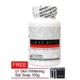 Whitening PillsNEW◑LUXXE WHITE GLUTATHIONE 775mg 60 Capsules with FREE Luxxe Soap 01