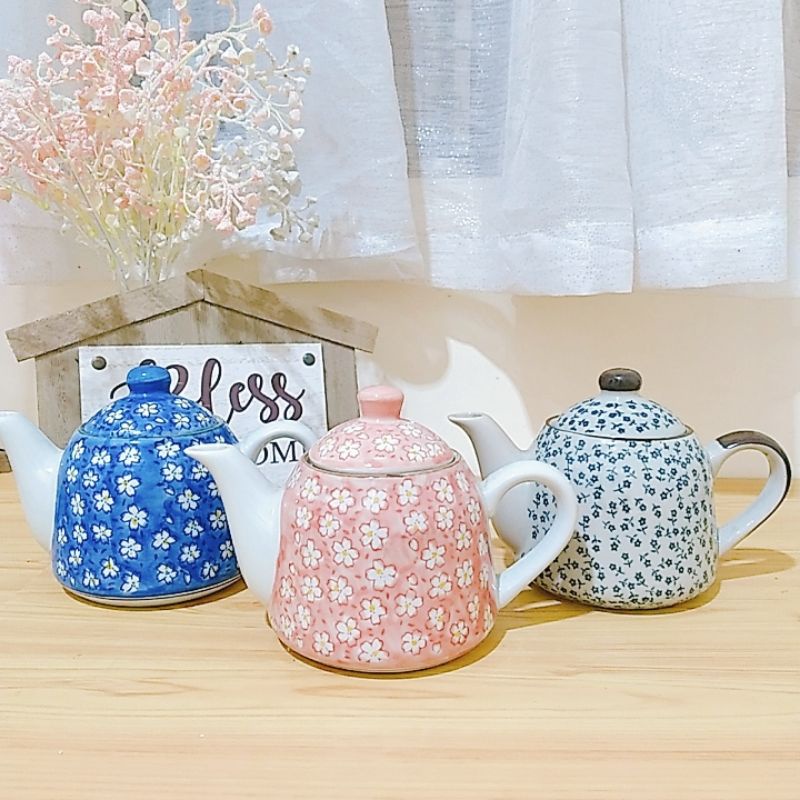 600mL Microwavable Vintage Japanese Teapot With Strainer Tea pot