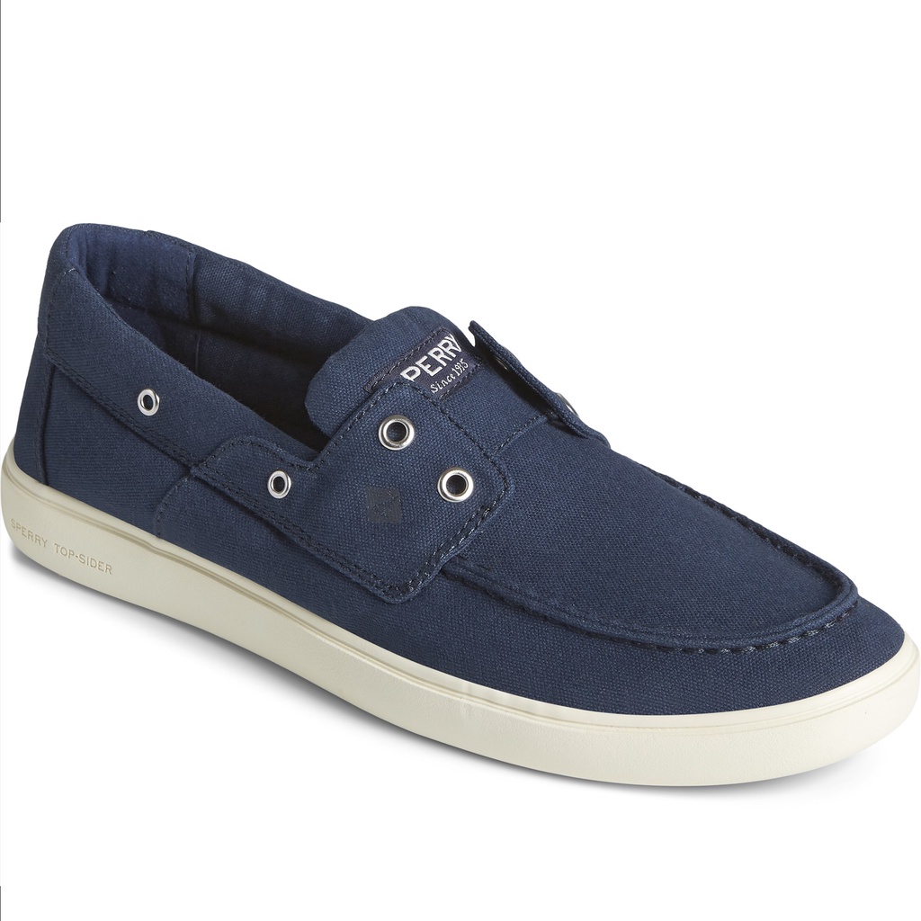 Men's Outer Banks Canvas Boat Shoe - Navy (STS23864) | Shopee Philippines