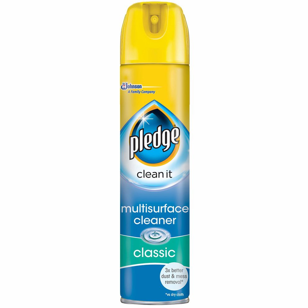 Pledge Multisurface Cleaner Classic and Wooden Purpose Gently Clean