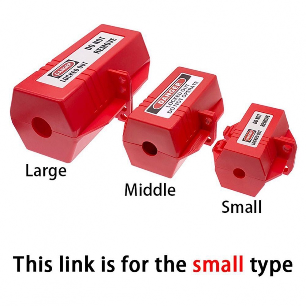 Plug Lock Box Safety Tools Industrial Plug Lock Lockout Box Plastic ABS