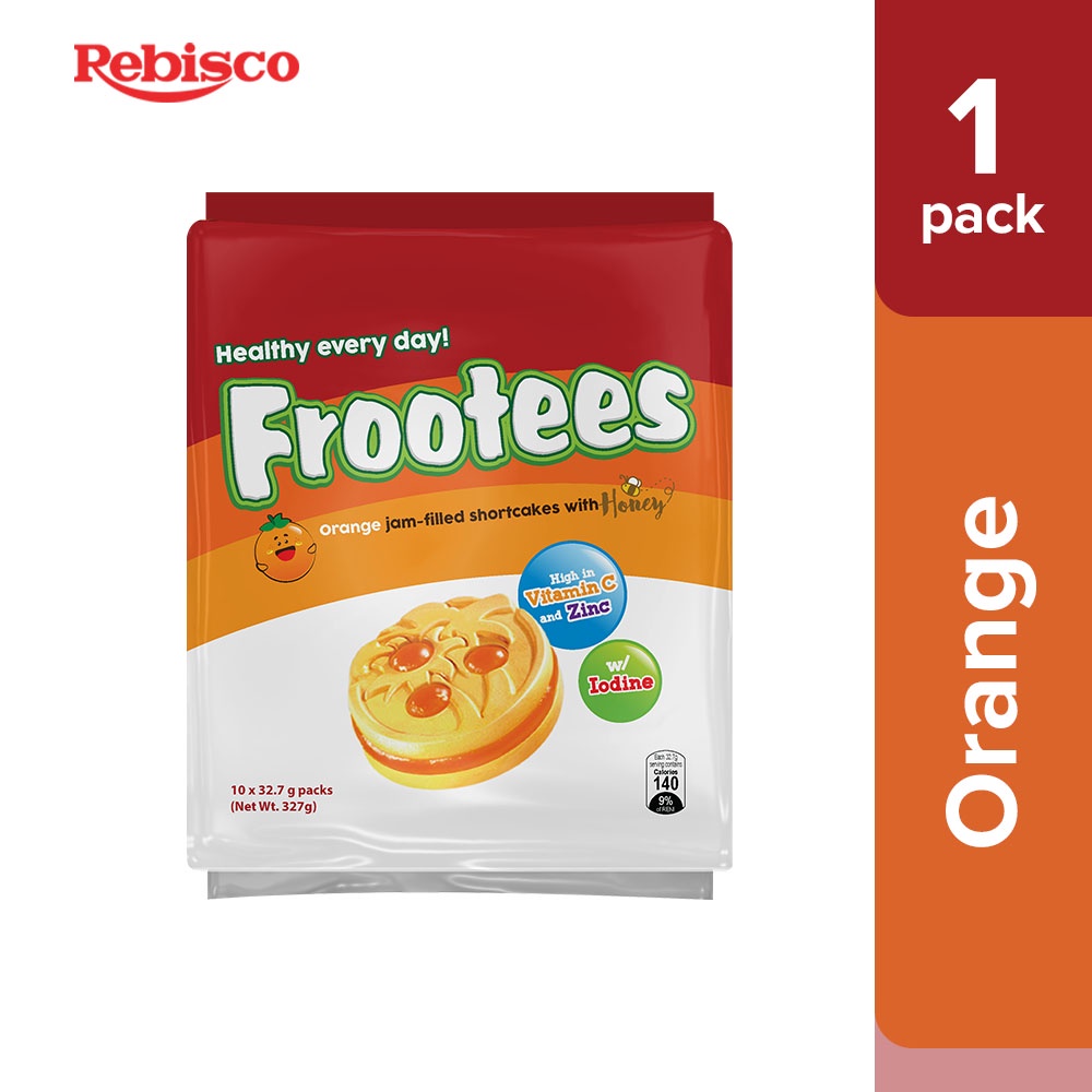 Frootees Orange 327g X 10 Pcs Shopee Philippines