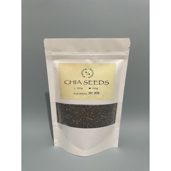 Organic Chia Seeds 250g Shopee Philippines 9861