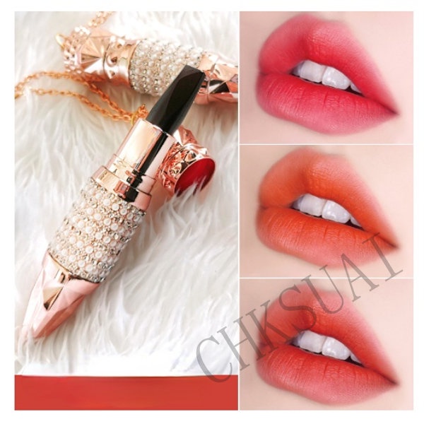 Lipstick Make Up Queen Scepter 3 Color In 1 Lipstick Soft Long Lasting