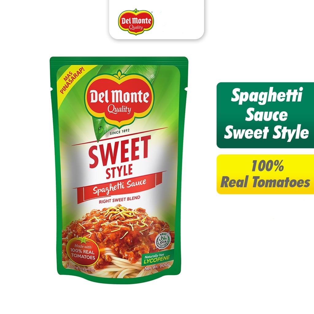 DEL MONTE Sweet Style Spaghetti Sauce the No. 1 Spaghetti Sauce in the
