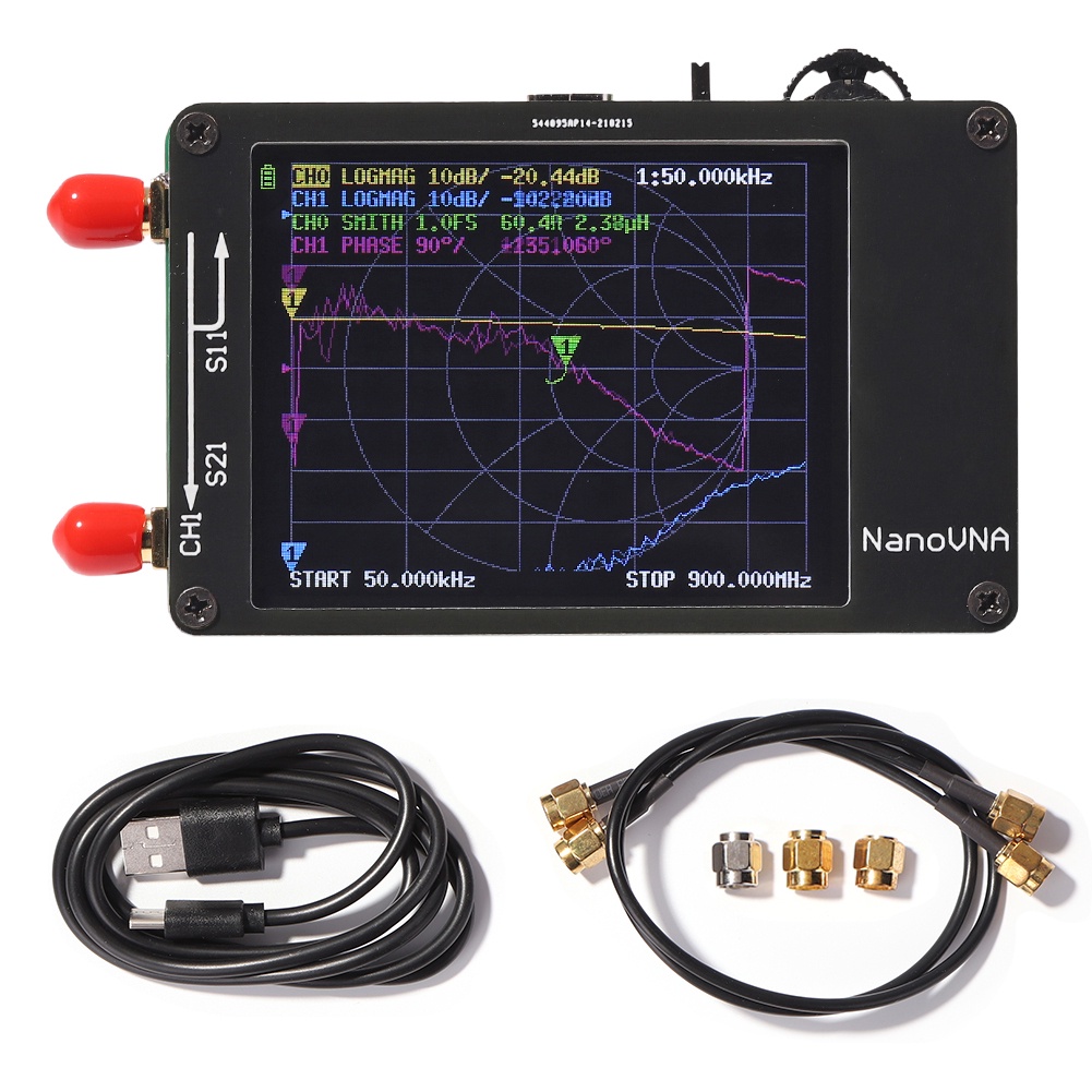 Screen Antenna Analyzer Standing Waves Vna Vna Hf Vhf Uhf Uv Network ...