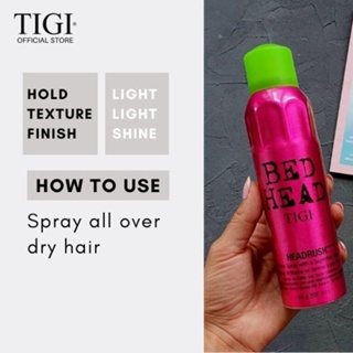hair spray strong hold TIGI Bed Head Headrush Shine Spray #2
