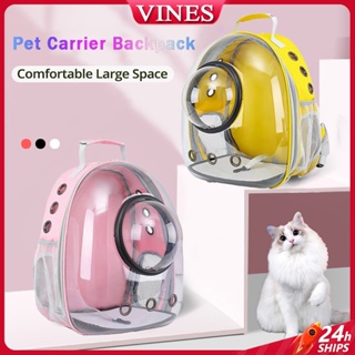 Pet Carrier Bag Portable Pet Outdoor Cat Travel Backpack Capsule Dog Cat Tran