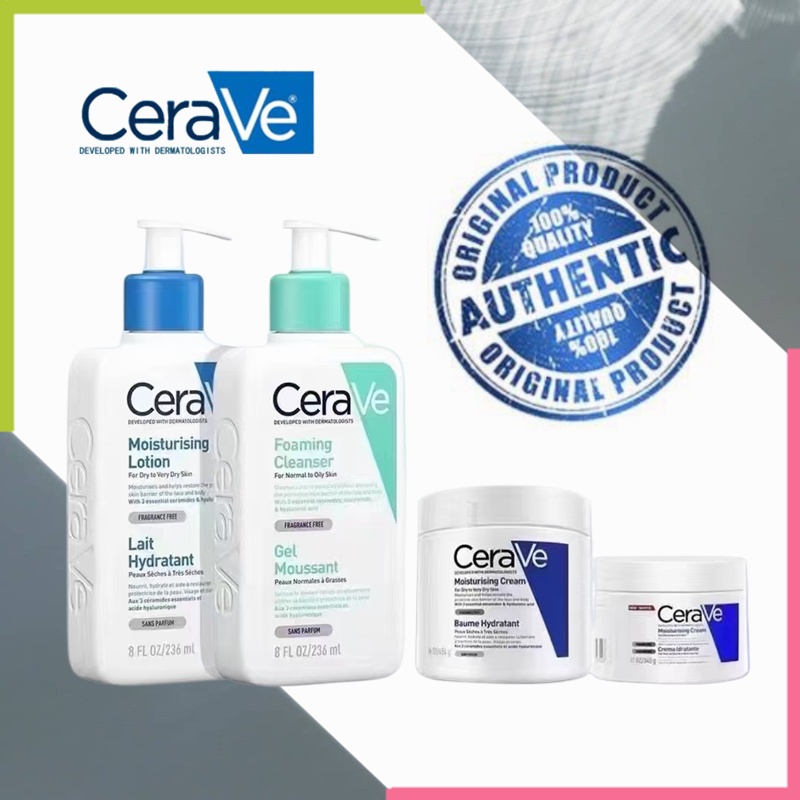 Cerave ※cerave Foaming Gel Facial Cleanser Face Amino Acid Cleansing 