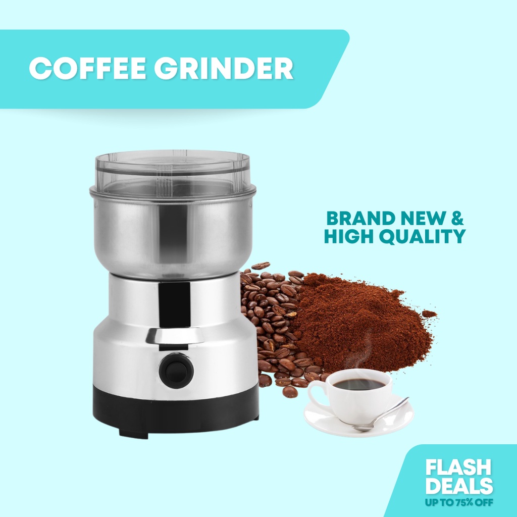 Original 220V Electric Coffee Grinder Stainless Steel Coffee Bean