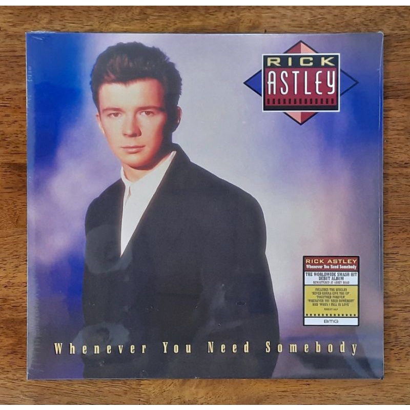 Rick Astley Whenever You Need Somebody Lpvinyl Shopee Philippines