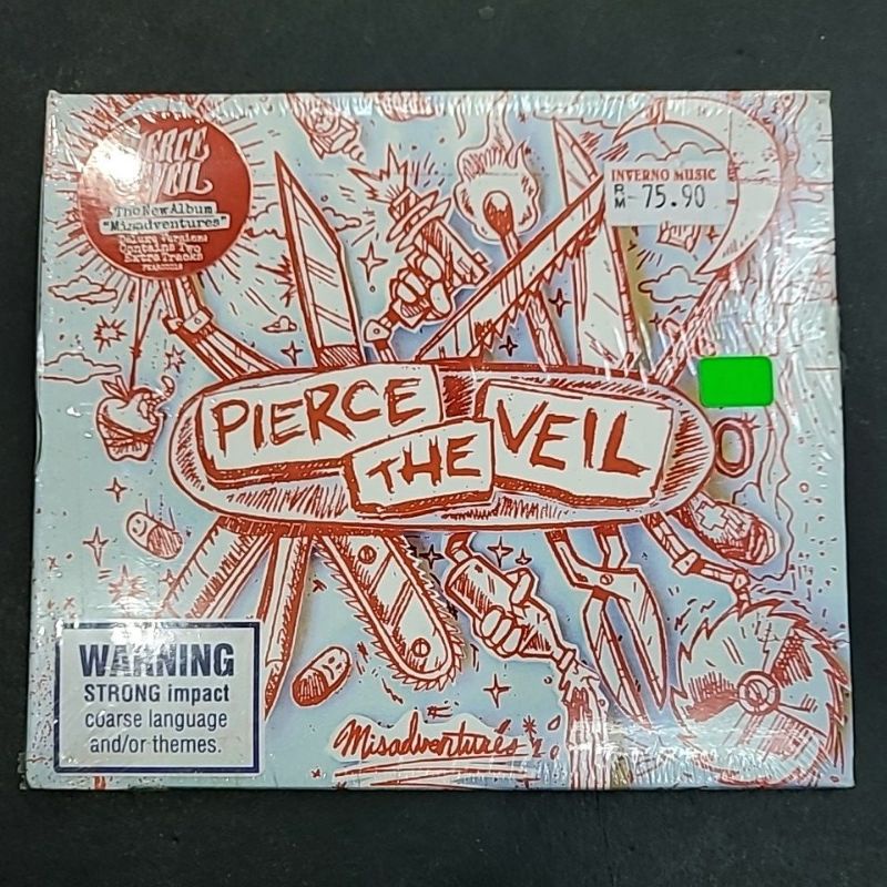 Pierce The Veil Misadventures (CD) Shopee Philippines