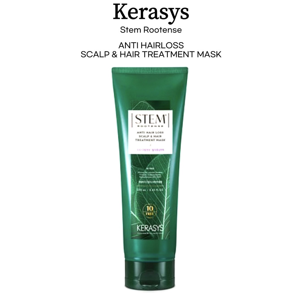 Kerasys Stemrootense anti hairloss scalp hair treatment mask 250ml