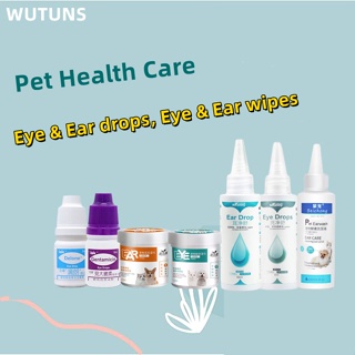 120ML Cat Dog Mites Odor Removal Ear/eye Drops Infection Solution Treatment for Dogs Cats
