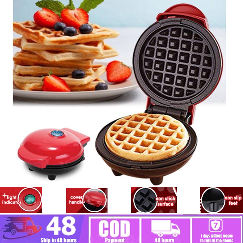 Electric Mini Waffle Maker Pancakes Cooking Electrical Appliances