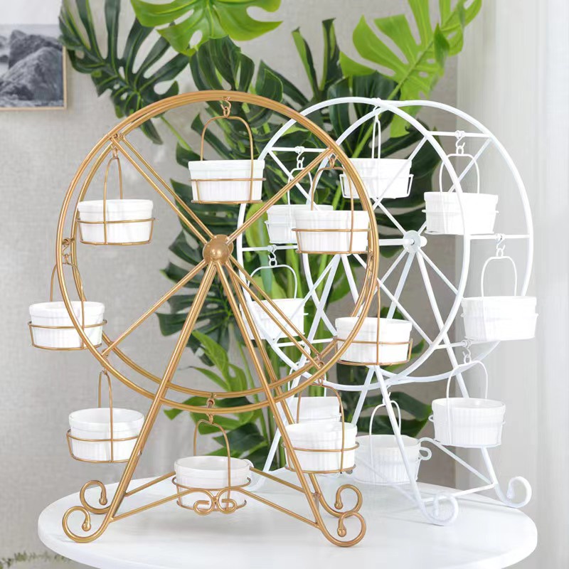 Ferris wheel cupcake stand 8 paper cup dessert table birthday dessert