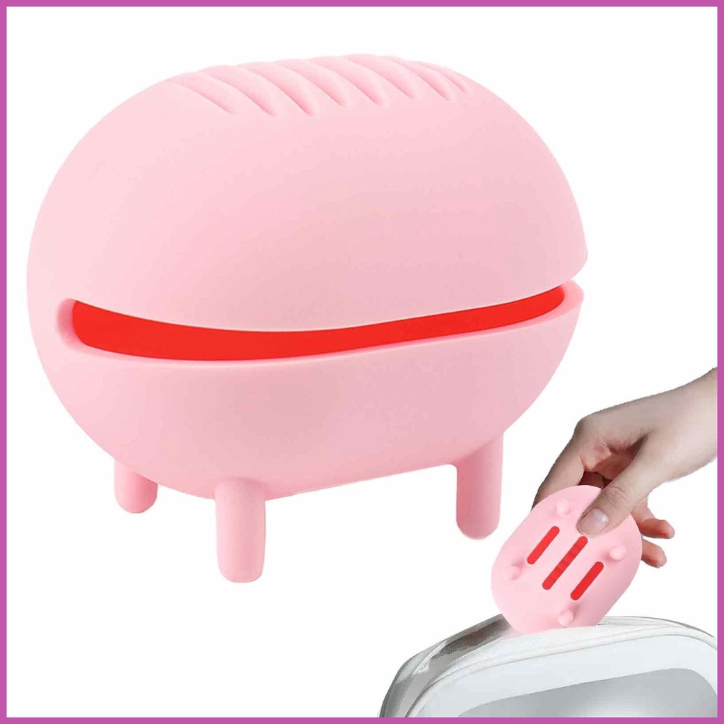 Beauty Blender Travel Case Silicone Cosmetic Sponge Drying Container