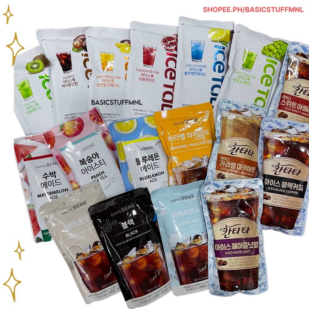 Onhand Korean Pouch Drink Coffee Drink Cantata Caffe Bene Ice Talk