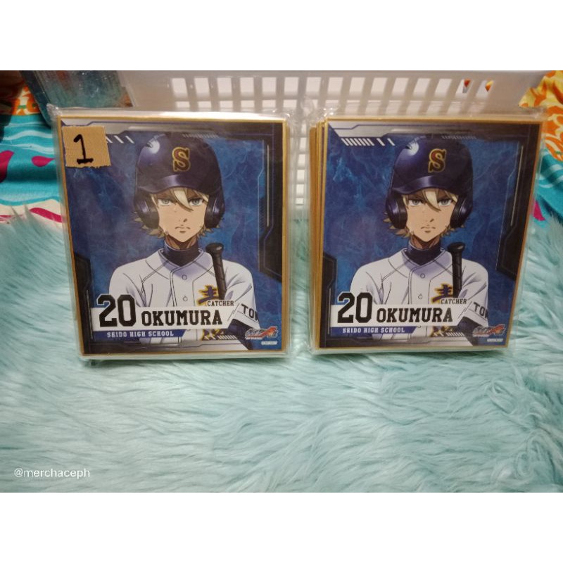 OFFICIAL] Ace of Diamond / Daiya no A Shikishi - Okumura Koshuu | Shopee  Philippines