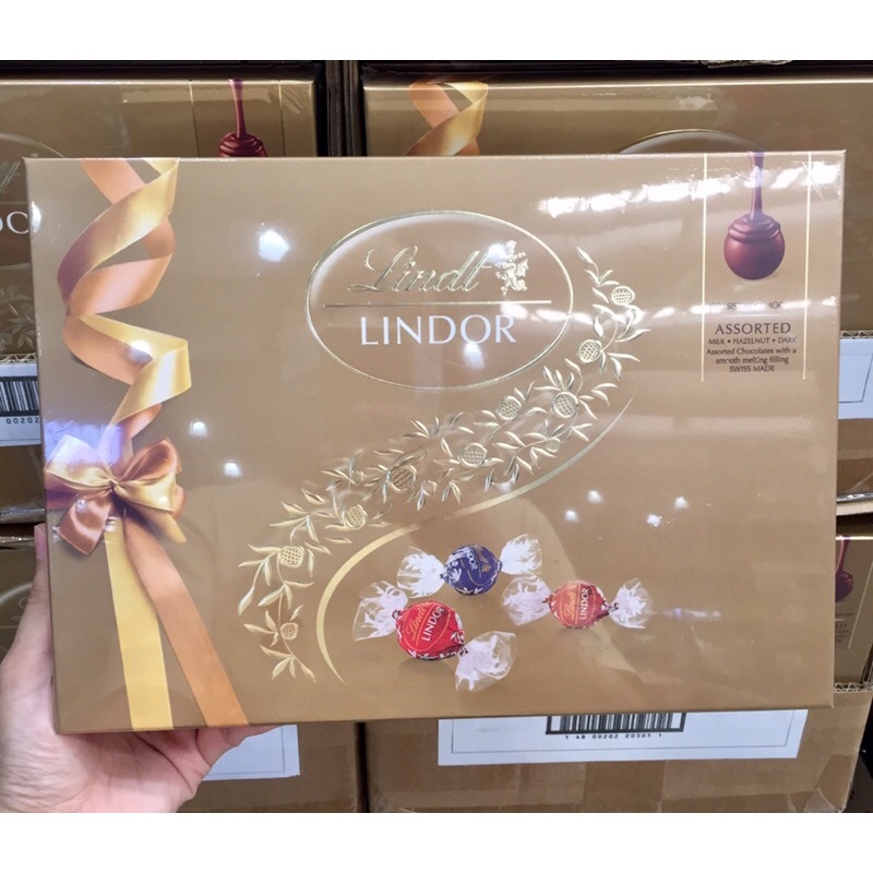 Lindt Lindor Assorted Chocolate T Box 168g Shopee Philippines