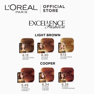 ln stockNEW¤۞LOreal Paris Excellence Ash Supreme Hair Color with Anti-Brass Purple Shampoo Hair Dye #5