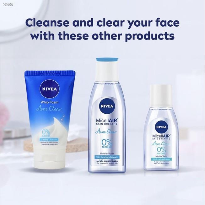 Shoulder Bags  Buy 1 Take 1 NIVEA Face Cleanser MicellAIR Acne Clear Micellar Water, Face Cleanser f