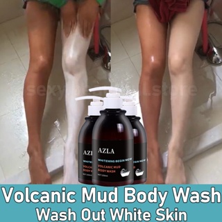 250ML Volcanic Mud Body Wash Whitening Shower Gel Exfoliate Whitening Body Wash Whitening Artifact