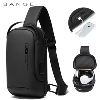 BANG Men Anti-theft Lock Sling Bag Waterproof USB Crossbody Bag #5
