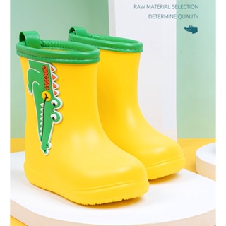 [HOGA] Kids Rain Boots for Girls Boys Non-slip Children Rubber Rain Shoes Cartoon Waterproof #5