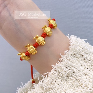 2023 Rabbit Adjustable Handmade Red String Rope Bracelet Lucky Charm Amulet Bracelets for Women Men #1