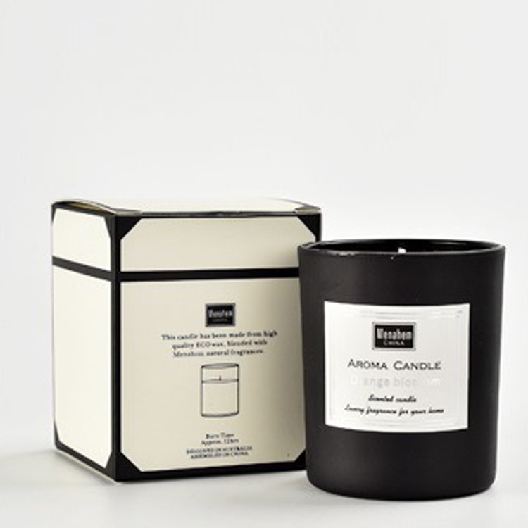 ✔【Philippines Ready Stock】Indoor Scented Candles Glass Candles Smokeless Soy Candles Scented Soy Can #10