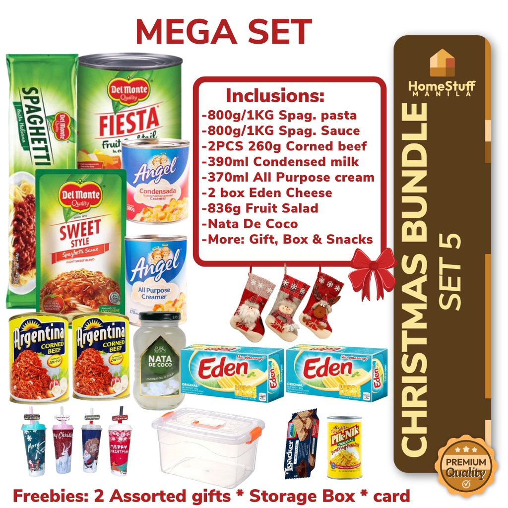 MEGA PARTY PACKAGE Set Noche Buena Grocery Handaan Christmas Gift for